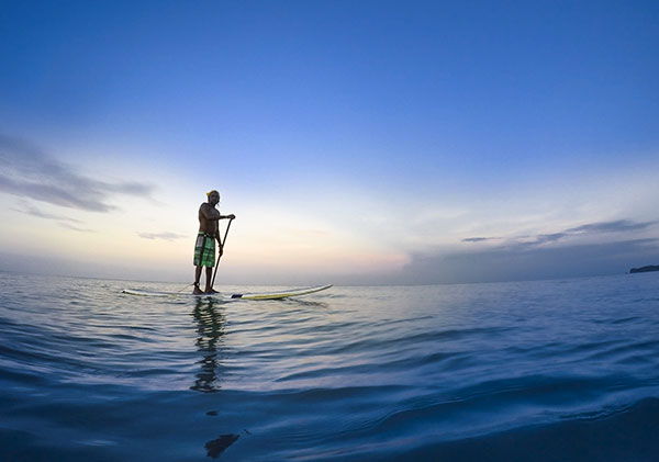 Stand Up Paddle in Amber Kampot
